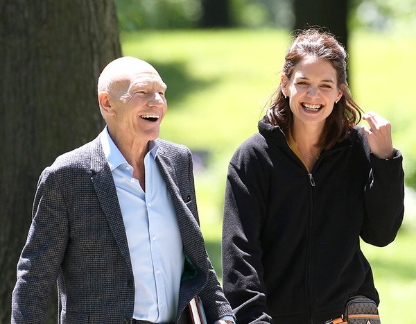 Katie Holmes & Patrick Stewart from The Big Picture: Today's Hot Photos